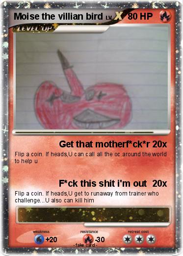 Pokemon Moise the villian bird