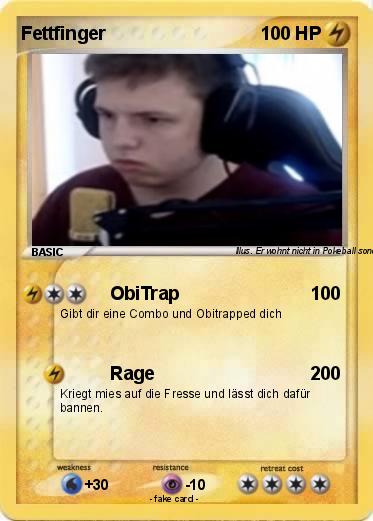 Pokemon Fettfinger
