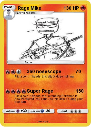 Pokemon Rage Mike