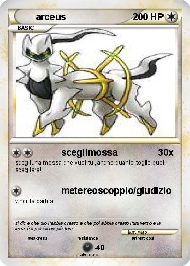 Pokemon arceus