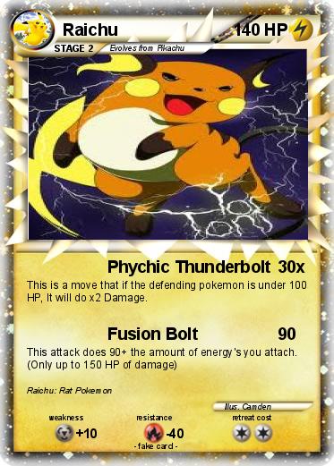 Pokemon Raichu