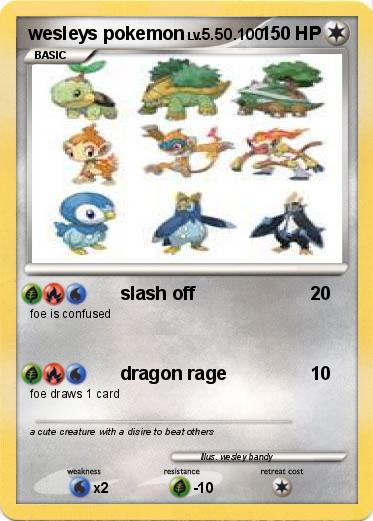 Pokemon wesleys pokemon