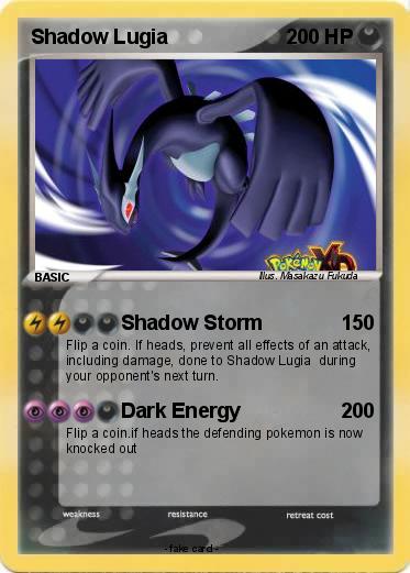 Pokemon Shadow Lugia