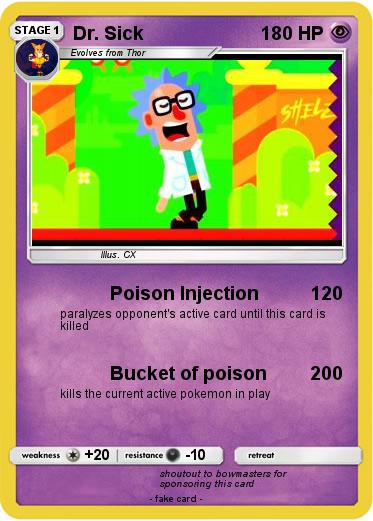 Pokemon Dr. Sick