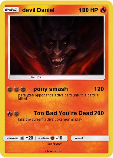 Pokemon devil Daniel