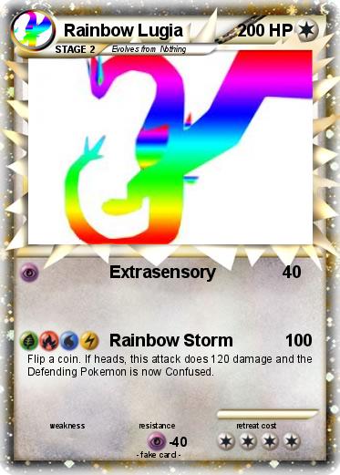Pokemon Rainbow Lugia