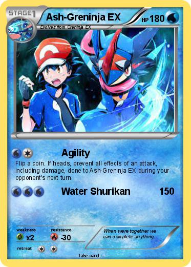 Pokemon Ash-Greninja EX