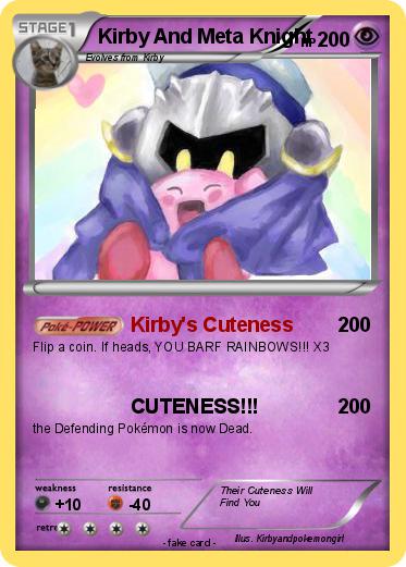 Pokemon Kirby And Meta Knight
