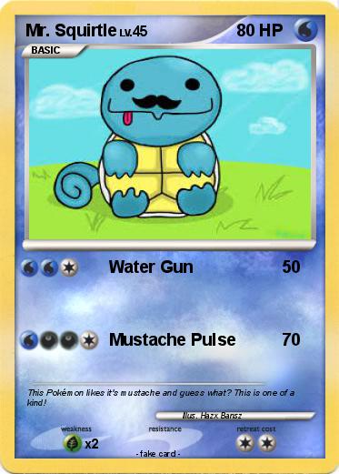 Pokemon Mr. Squirtle
