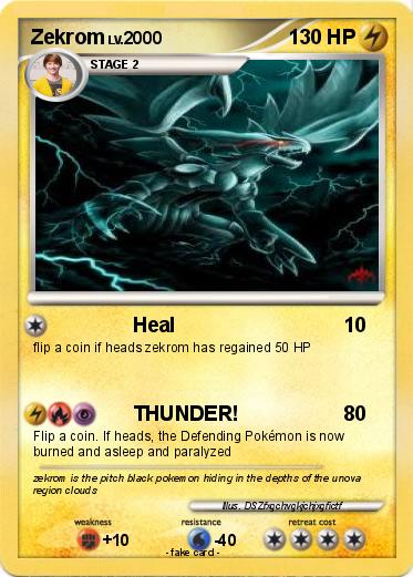Pokemon Zekrom