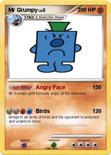 Pokemon Mr Grumpy
