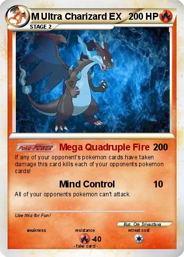 Pokemon M Ultra Charizard EX