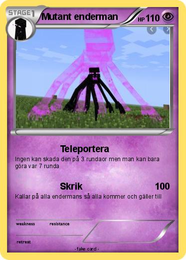 Pokemon Mutant enderman