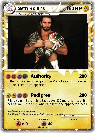 Pokemon Seth Rollins