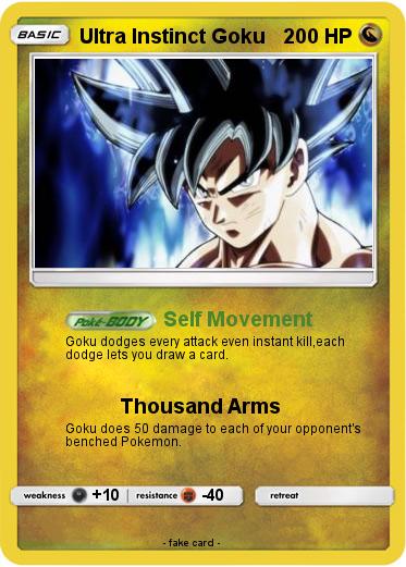 Pokemon Ultra Instinct Goku
