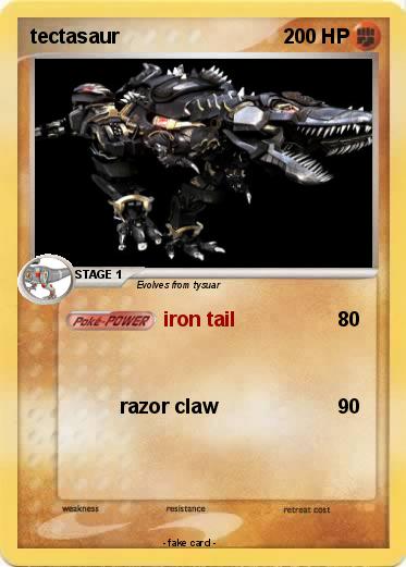 Pokemon tectasaur