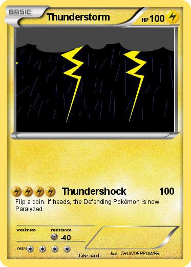 Pokemon Thunderstorm