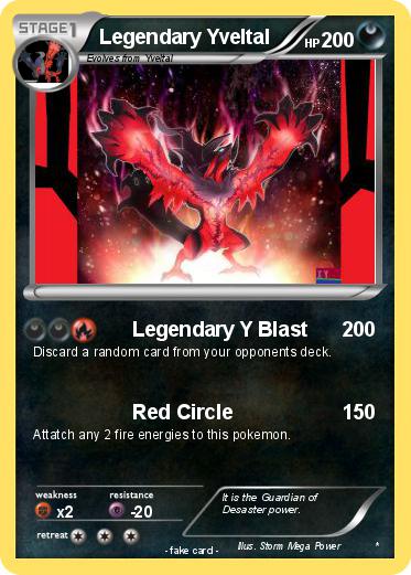 Pokemon Legendary Yveltal