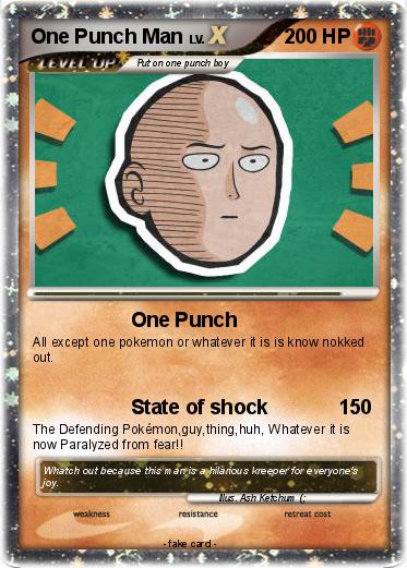 Pokemon One Punch Man