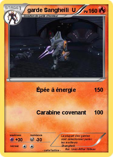 Pokemon garde Sangheili  U