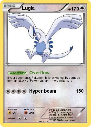 Pokemon Lugia