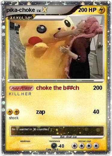 Pokemon pika-choke