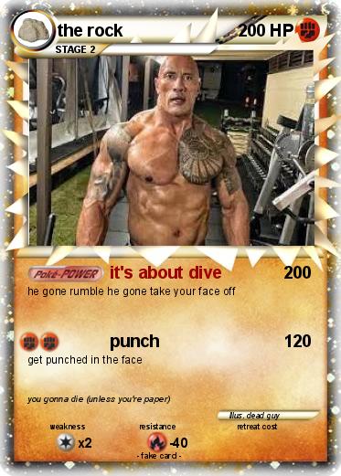 Pokemon the rock