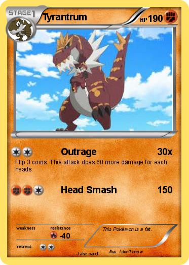 Pokemon Tyrantrum