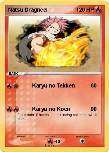 Pokemon Natsu Dragneel