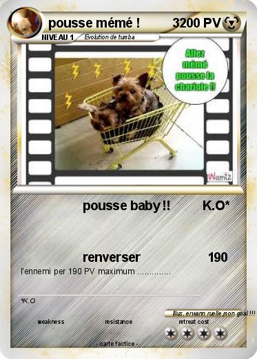 Pokemon pousse mémé !         3