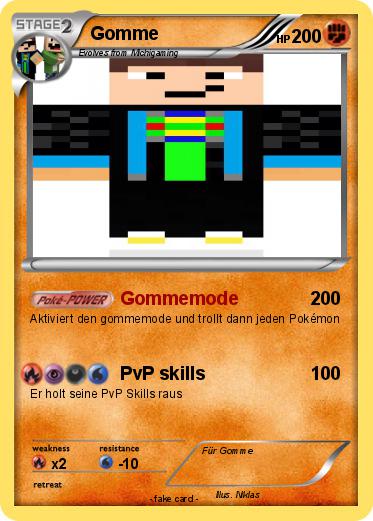 Pokemon Gomme
