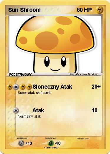 Pokemon Sun Shroom