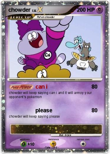 Pokemon chowder