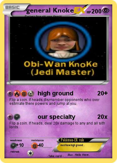 Pokemon general Knoke