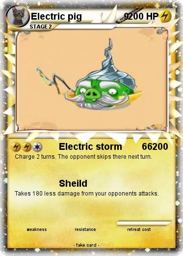 Pokemon Electric pig                 9