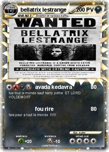 Pokemon bellatrix lestrange