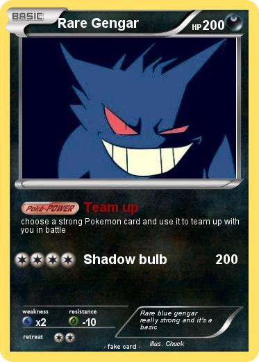 Pokemon Rare Gengar