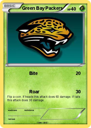 Pokemon Green Bay Packers