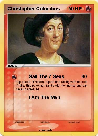 Pokemon Christopher Columbus