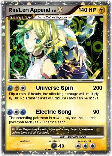Pokemon Rin/Len Append