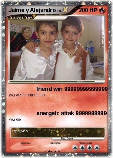 Pokemon Jaime y Alejandro