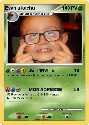 Pokemon Evan a kachu