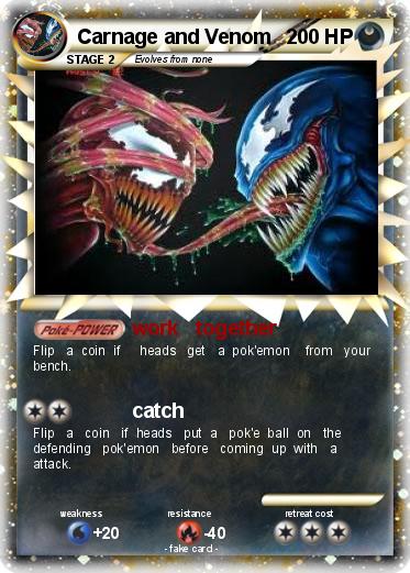 Pokemon Carnage and Venom