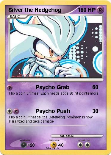Pokemon Silver the Hedgehog