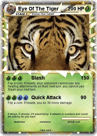 Pokemon Eye Of The Tiger