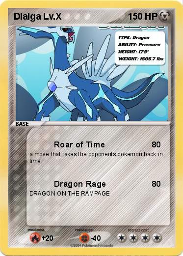 Pokemon Dialga Lv.X