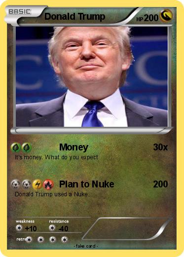 Pokemon Donald Trump