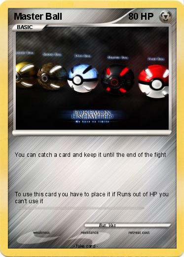 Pokemon Master Ball
