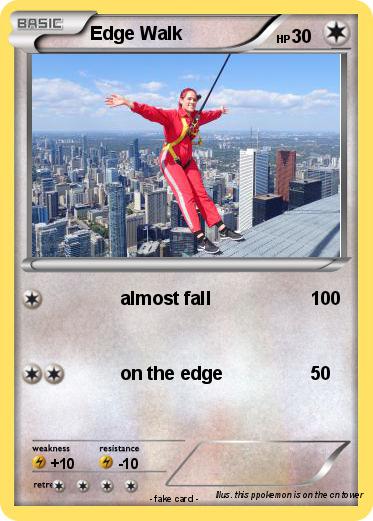 Pokemon Edge Walk