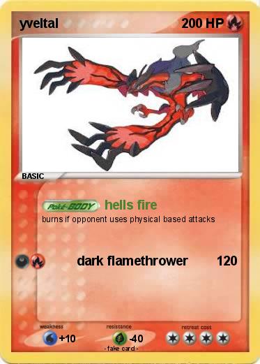 Pokemon yveltal